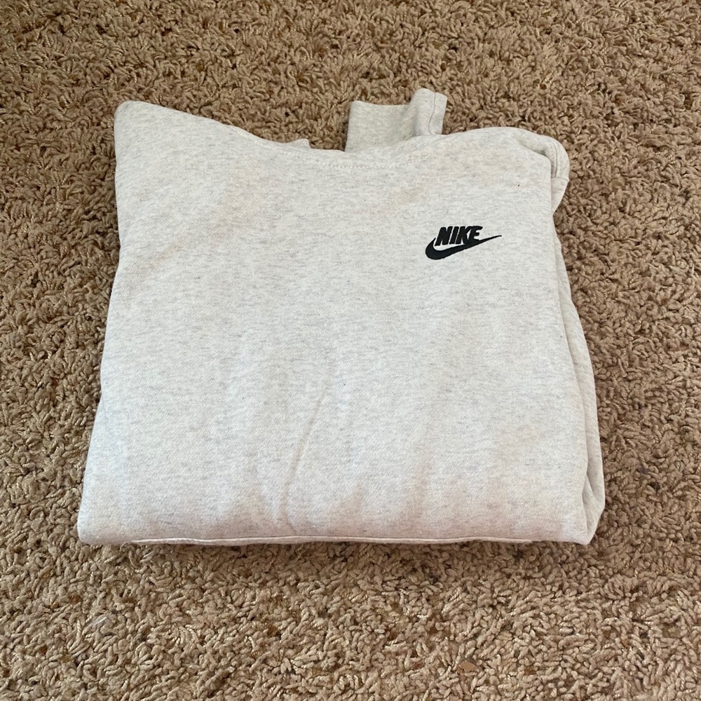 Nike White Hoodie